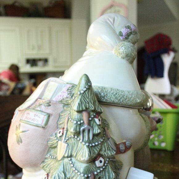 Pfaltzgraff Portfolio Naturewood "2000" Cookie Jar Vintage - Picture 15 of 16